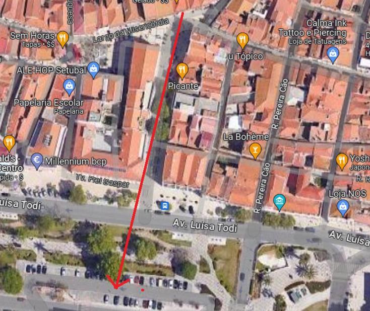 5 Rua Antao Girao Lägenhet Setúbal Exteriör bild